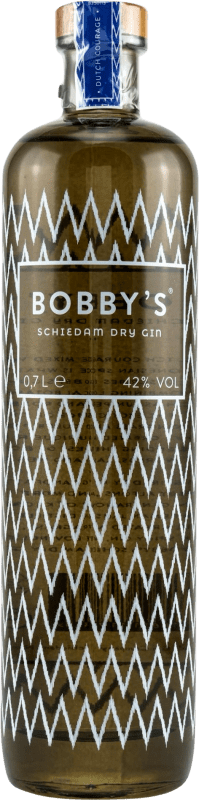 Free Shipping | Genever Gin Bobby's Schiedam Netherlands 70 cl