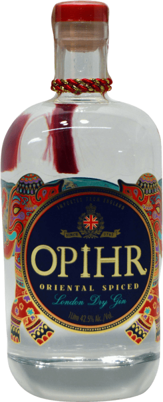 36,95 € Envío gratis | Ginebra Gin G&J Greenalls Opihr Oriental Spiced — Especiado