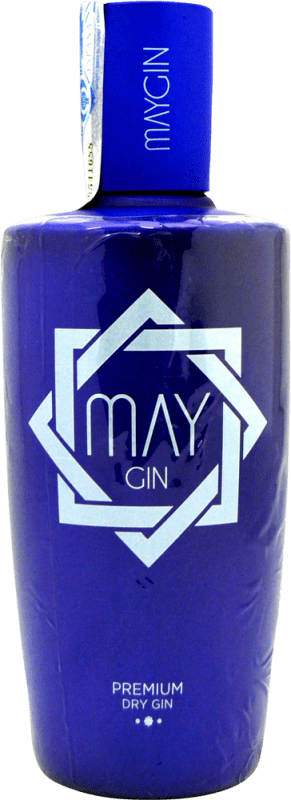 Envio grátis | Gin May Gin Premium Dry Gin Espanha 70 cl