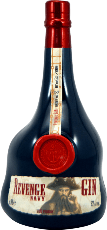 Envoi gratuit | Gin Revenge Gin Navy 57º Italie 70 cl