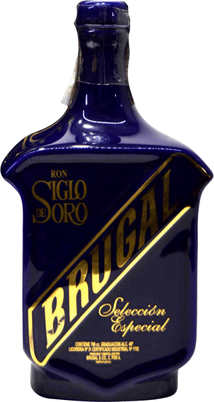 免费送货 | 朗姆酒 Brugal Siglo de Oro Cerámica 多明尼加共和国 70 cl