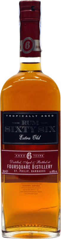 34,95 € | Ром Foursquare Sixty Six Барбадос 6 Лет 70 cl