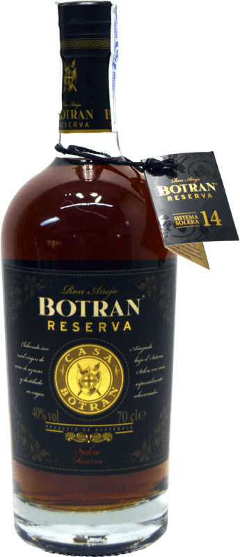 23,95 € | Rum Licorera Quezalteca Botran Solera Reserve — Gereift Guatemala 14 Jahre 70 cl