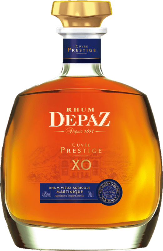 121,95 € 免费送货 | 朗姆酒 Depaz Cuvée Prestige X.O