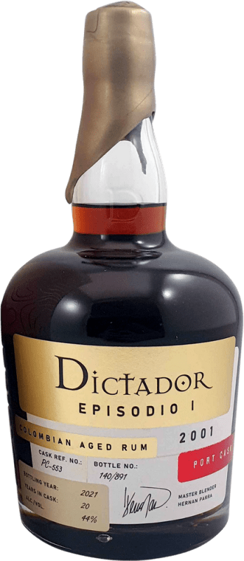 送料無料 | ラム Destilerías Colombianas Dictador Episodio I Port Cask コロンビア 70 cl