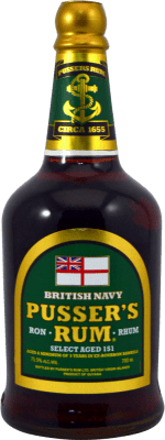 Rum Pusser's Rum 151 Overproof Seleção Barrel Aged — Envelhecido em Barrica 70 cl