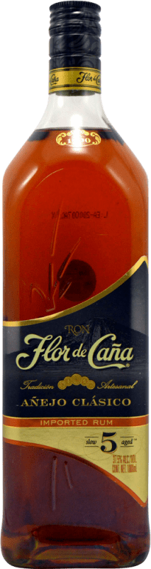 15,95 € Envío gratis | Ron Flor de Caña Clásico 5 Años
