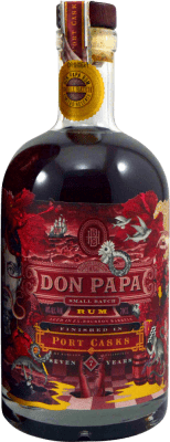 Rum Don Papa Rum Port Cask Finish Afinado em Barrica, Small Batch 7 Anos
