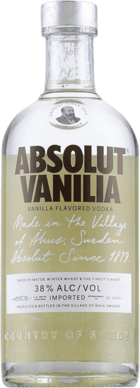 送料無料 | ウォッカ Absolut Vanilia Flavored Vodka スウェーデン 70 cl