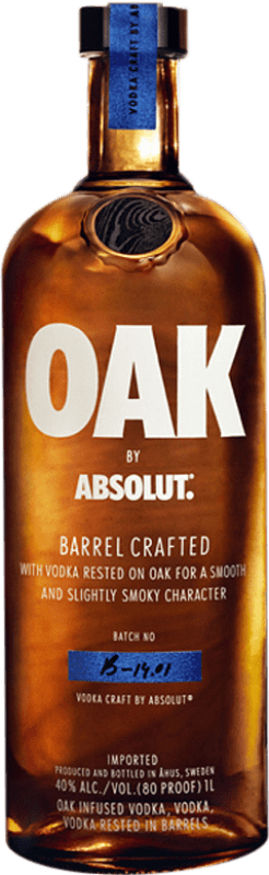 48,95 € | Водка Absolut Oak Швеция 1 L