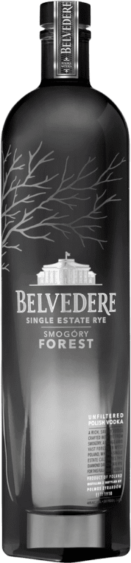 免费送货 | 伏特加 Belvedere Single Estate Rye Smogóry Forest 波兰 1 L