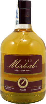 Aguardente Pisco Pisquera de Chile Mistral Añejado 70 cl