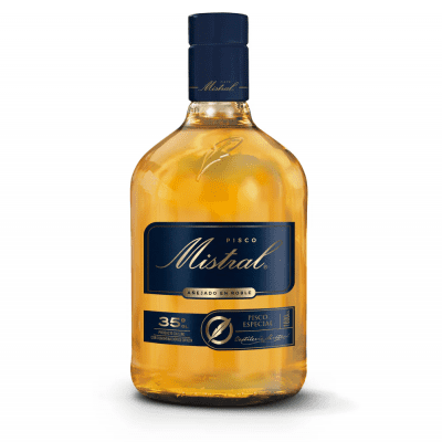 Aguardente Pisco Pisquera de Chile Mistral Añejado 1 L