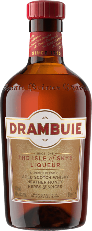 29,95 € | Licores Drambuie Reino Unido 1 L Honey — Mel, Whisky