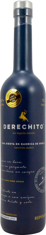 免费送货 | 龙舌兰 Derechito Reposado 墨西哥 70 cl