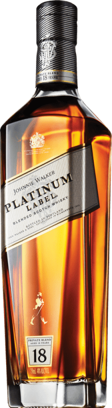 送料無料 | ウイスキーブレンド Johnnie Walker Platinum Label イギリス 18 年 70 cl