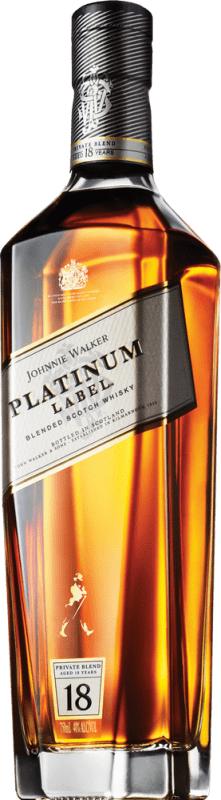 65,95 € | Whisky Blend Johnnie Walker Platinum — Édition Platine Royaume-Uni 18 Ans 70 cl