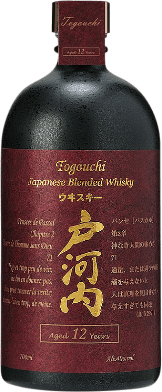 73,95 € | Купажированный виски Togouchi Япония 12 Лет 70 cl