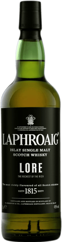 免费送货 | 威士忌单一麦芽威士忌 Laphroaig Lore 英国 70 cl