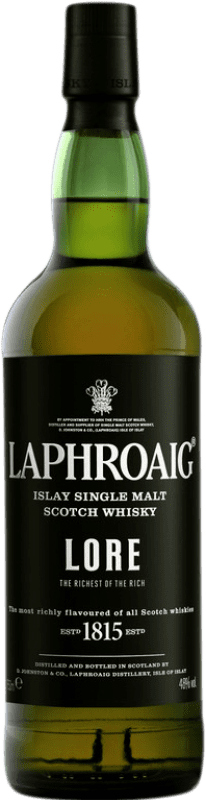 Envoi gratuit | Whisky Single Malt Laphroaig Lore Royaume-Uni 70 cl