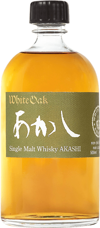 Spedizione Gratuita | Whisky Single Malt Eigashima White Oak Akashi Giappone Bottiglia Medium 50 cl