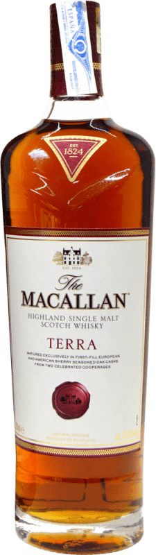 免费送货 | 威士忌单一麦芽威士忌 Macallan Terra 英国 70 cl