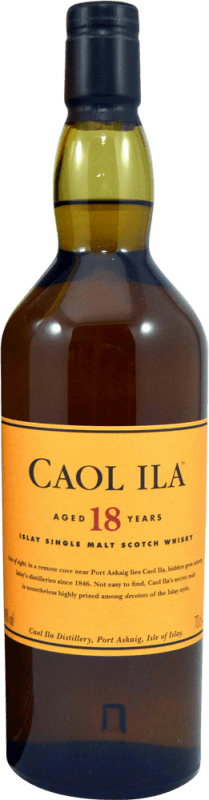 183,95 € | Виски из одного солода Caol Ila Объединенное Королевство 18 Лет 70 cl