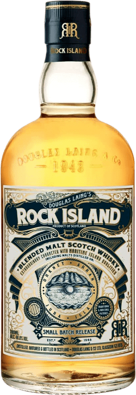 82,95 € Envoi gratuit | Whisky Blend Douglas Laing's Rock Island