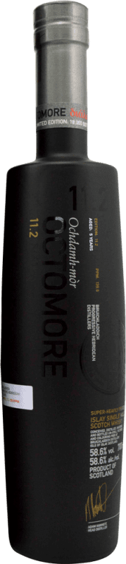 免费送货 | 威士忌单一麦芽威士忌 Bruichladdich Octomore 11.2 英国 70 cl