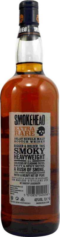 49,95 € | Single Malt Whisky Ian Macleod Smokehead Extra, Rare — Selten Großbritannien 1 L