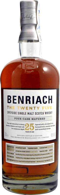 406,95 € | Single Malt Whisky The Benriach Four Cask Matured Großbritannien 25 Jahre 70 cl