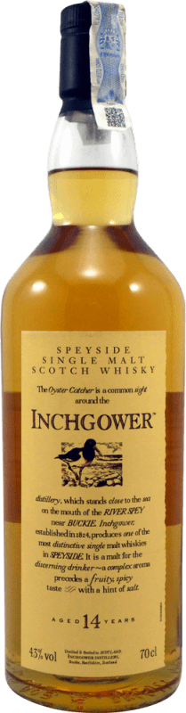 Envoi gratuit | Single Malt Whisky Inchgower Royaume-Uni 14 Ans 70 cl