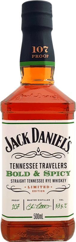 57,95 € Envío gratis | Whisky Bourbon Jack Daniel's Bold & Spicy Botella Medium 50 cl