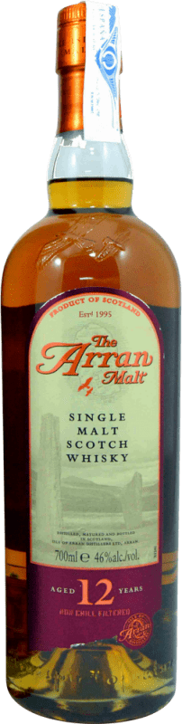 Envio grátis | Whisky Single Malt Isle Of Arran Reino Unido 12 Anos 70 cl