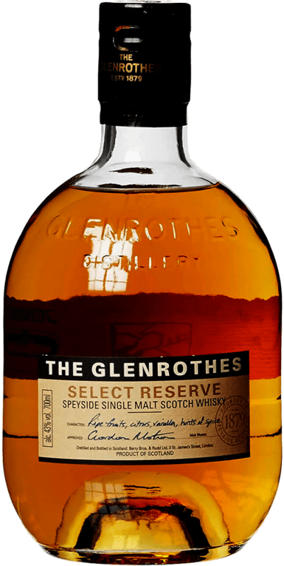 Envio grátis | Whisky Single Malt Glenrothes Seleção Reserva Reino Unido 70 cl