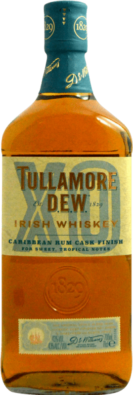 27,95 € | Blended Whisky Tullamore Dew Caribbean Rum Cask Finish — Fassreifung XO Extra Old — Extra Gereift Irland 1 L