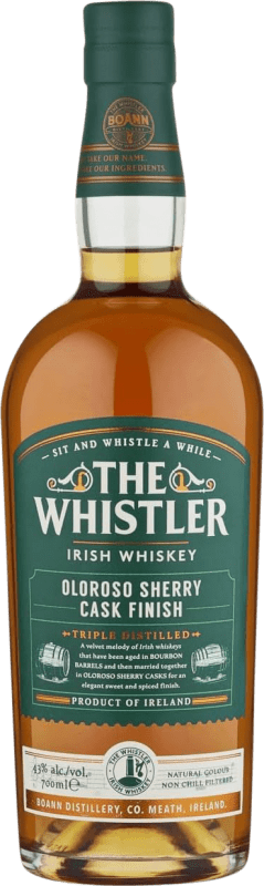 Free Shipping | Blended Whisky Boann The Whistler Oloroso Sherry Cask Finish Ireland 70 cl