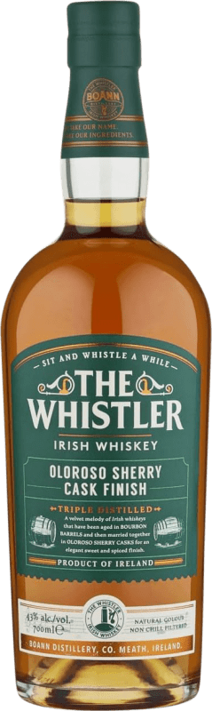 Envoi gratuit | Blended Whisky Boann The Whistler Oloroso Sherry Cask Finish Irlande 70 cl