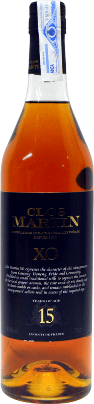 Envio grátis | Armagnac Château Clos Saint Martin X.O. França 70 cl