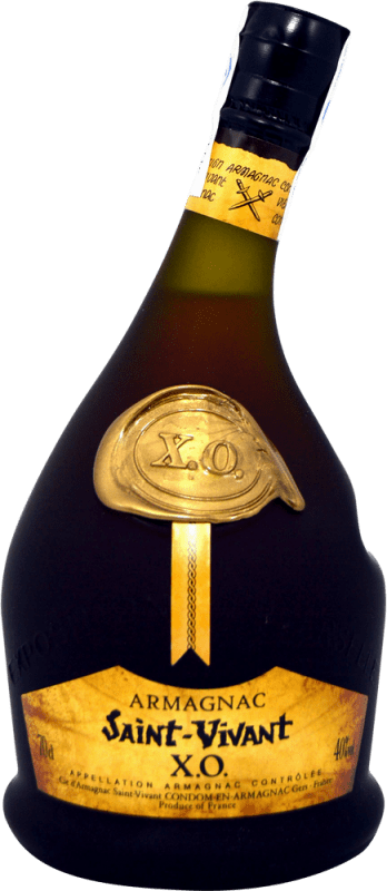 Envío gratis | Armagnac Saint Vivant XO Extra Old — Extra Viejo Francia 70 cl