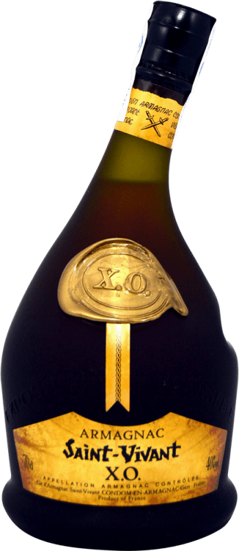 Spedizione Gratuita | Armagnac Saint Vivant X.O. Francia 70 cl