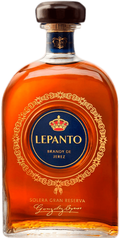 27,95 € | Brandy González Byass Lepanto Solera D.O. Jerez-Xérès-Sherry Andalusien Spanien 70 cl