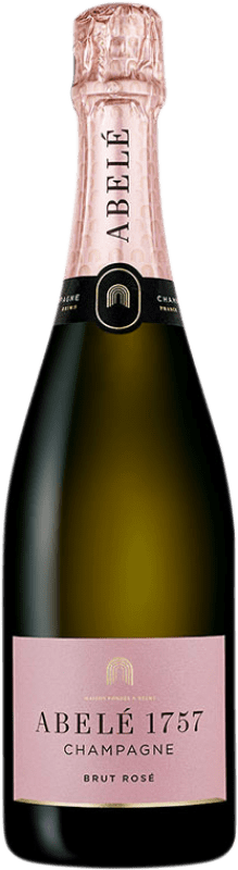 送料無料 | ロゼスパークリングワイン Henri Abelé 1757 Rosé A.O.C. Champagne シャンパン フランス Pinot Black, Chardonnay, Pinot Meunier 75 cl