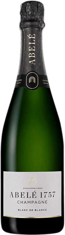 Бесплатная доставка | Белое игристое Henri Abelé 1757 Blanc de Blancs A.O.C. Champagne шампанское Франция Chardonnay 75 cl