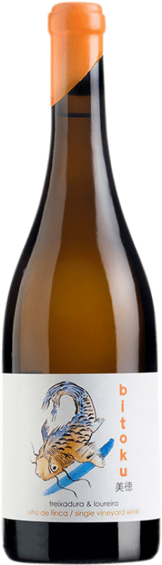 Envio grátis | Vinho branco Adega do Demo Bitoku D.O. Ribeiro Galiza Espanha Loureiro, Treixadura 75 cl