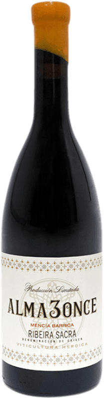 Бесплатная доставка | Красное вино Alma das Donas Alma3Once Barrica D.O. Ribeira Sacra Галисия Испания Mencía 75 cl