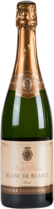 送料無料 | 白スパークリングワイン André Delorme Blanc de Blancs Brut A.O.C. Bourgogne ブルゴーニュ フランス Chardonnay 75 cl