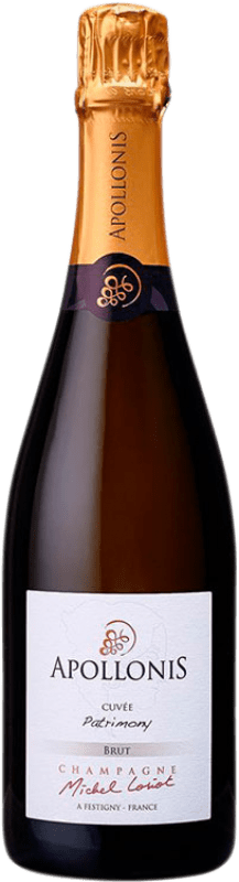 Free Shipping | White Sparkling Wine Michel Loriot Apollonis Patrimony Brut A.O.C. Champagne Champagne France Chardonnay, Pinot Meunier 75 cl