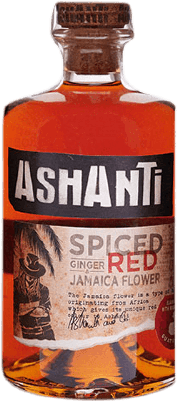 Бесплатная доставка | Ром Ashanti Red — Красная версия Гватемала 70 cl Spiced — Пряный