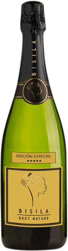 6,95 € Free Shipping | White Sparkling Wine Bisila Brut Nature Limited Edition D.O. Cava